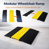 Threshold Bridge Ramp for Wheelchairs - top-down view