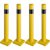SpringBack Safety Bollard - 4 Pack (36"/42" H, 4" D)