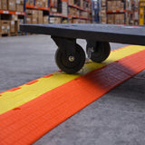 PU Heavy Duty Cable Protector - full setup