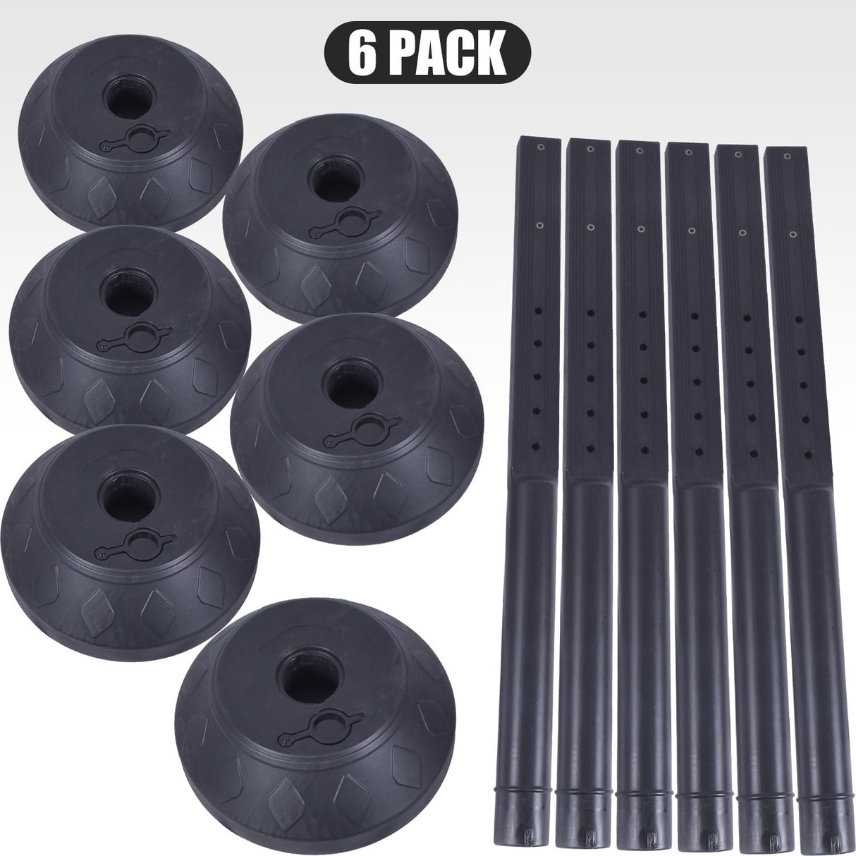 Portable Sign Holder with Water-Filled Base