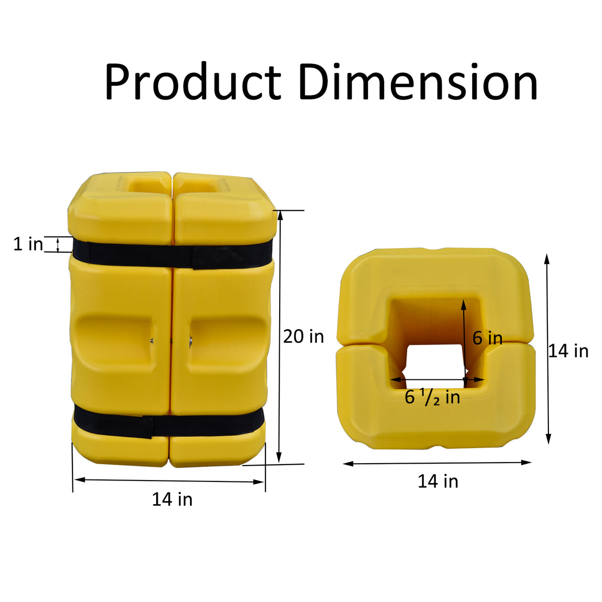 6/8Inch Column Protector