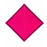 48" Reflective Pink Vinyl Roll-Up Sign | Durable & Weather-Resistant | Ideal for Traffic Control, Roadwork, Construction Zones, and Safety Warnings | Portable & Easy to Store