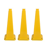 28/36Inch 4-Sided Message Cone, No Printing 6PCS