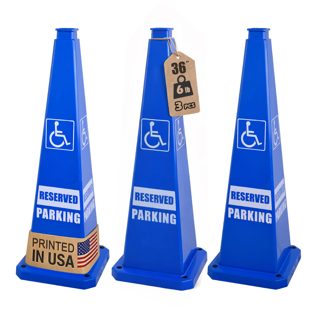 28Inch Safety Caution Cone with Handle - 25
