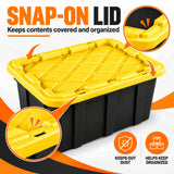 4PCS Storage Bins with Lids