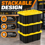 4PCS Storage Bins with Lids