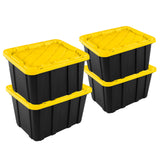 4PCS Storage Bins with Lids
