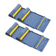 4PCS Car Parking Mat with Reflective Stripe - front view