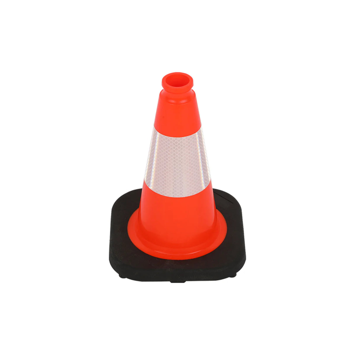 Heavy-Duty Traffic Cones 12/18/28/36 Inch, PVC Safety Cone with Reflective Stripe