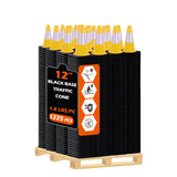 Light Weight Black Base Economy Traffic Cones