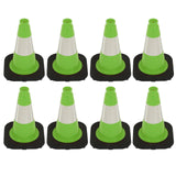 Heavy-Duty Traffic Cones 12/18/28/36 Inch, PVC Safety Cone with Reflective Stripe