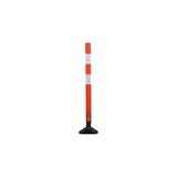Flexible SpringBack Surface Mount Delineator Post - with accessories