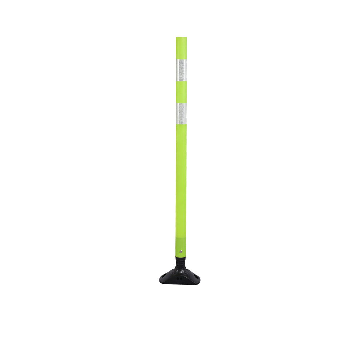 Flexible SpringBack Surface Mount Delineator Post - attached to surface