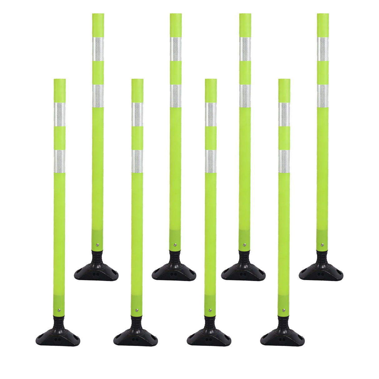 Flexible SpringBack Surface Mount Delineator Post - lifestyle scene