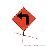 DH-SSign-Stand-2-48-LeftTurnArrowSymbol