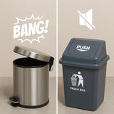 Trash Bins with Lids