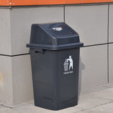 Trash Bins with Lids