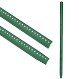 80-Inch Galvanized Steel U-Channel Sign Post for Traffic & Parking Signs