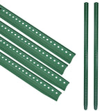 80-Inch Galvanized Steel U-Channel Sign Post for Traffic & Parking Signs