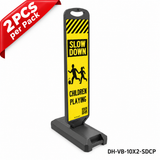 Vertical Panel with Pedestrian Cross Sign,Valet Parking,No Parking,ADA Sign - 49