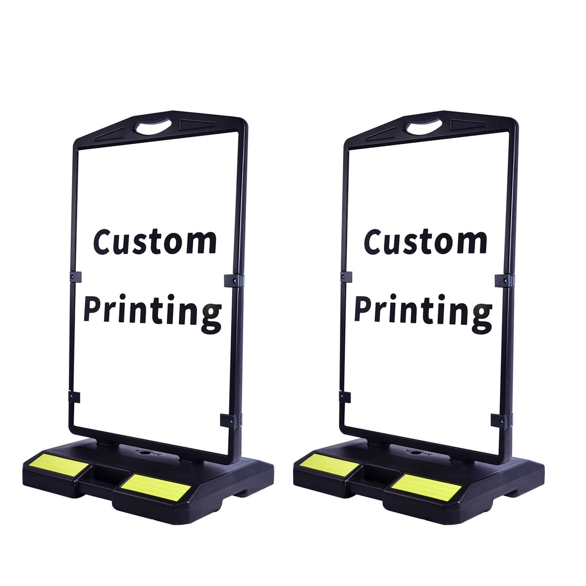 Wind-Resistant Sign Board with Water-Filled Base – OranLite