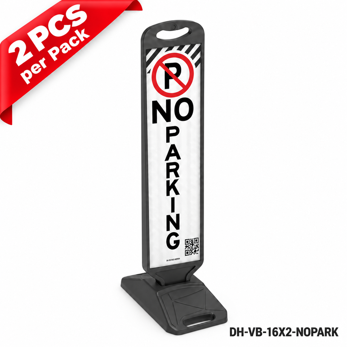 Vertical Panel with Pedestrian Cross Sign,Valet Parking,No Parking,ADA Sign - 32