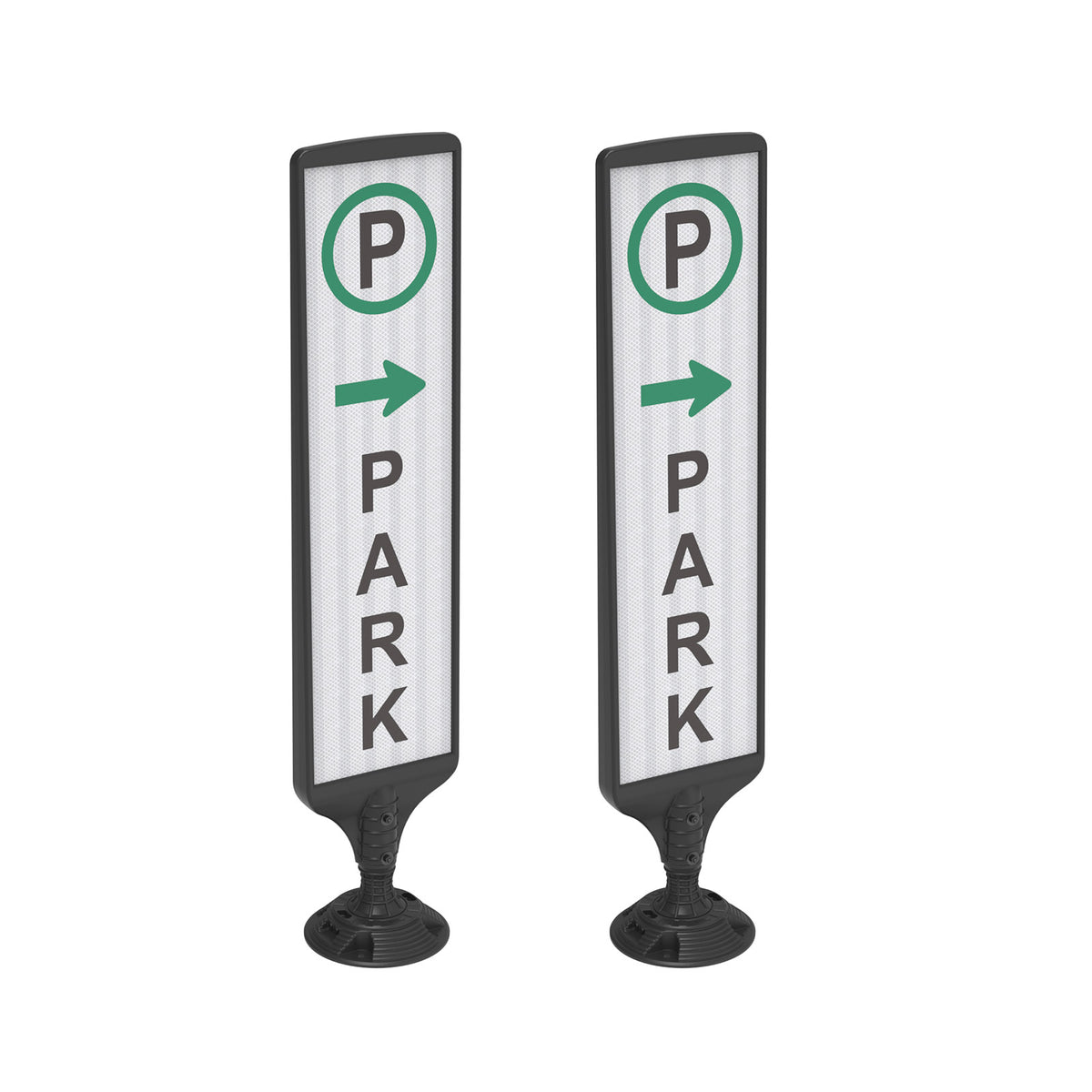 Vertical Panel with Pedestrian Cross Sign,Valet Parking,No Parking,ADA Sign