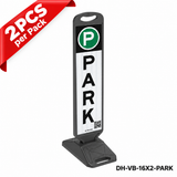 Vertical Panel with Pedestrian Cross Sign,Valet Parking,No Parking,ADA Sign - 35