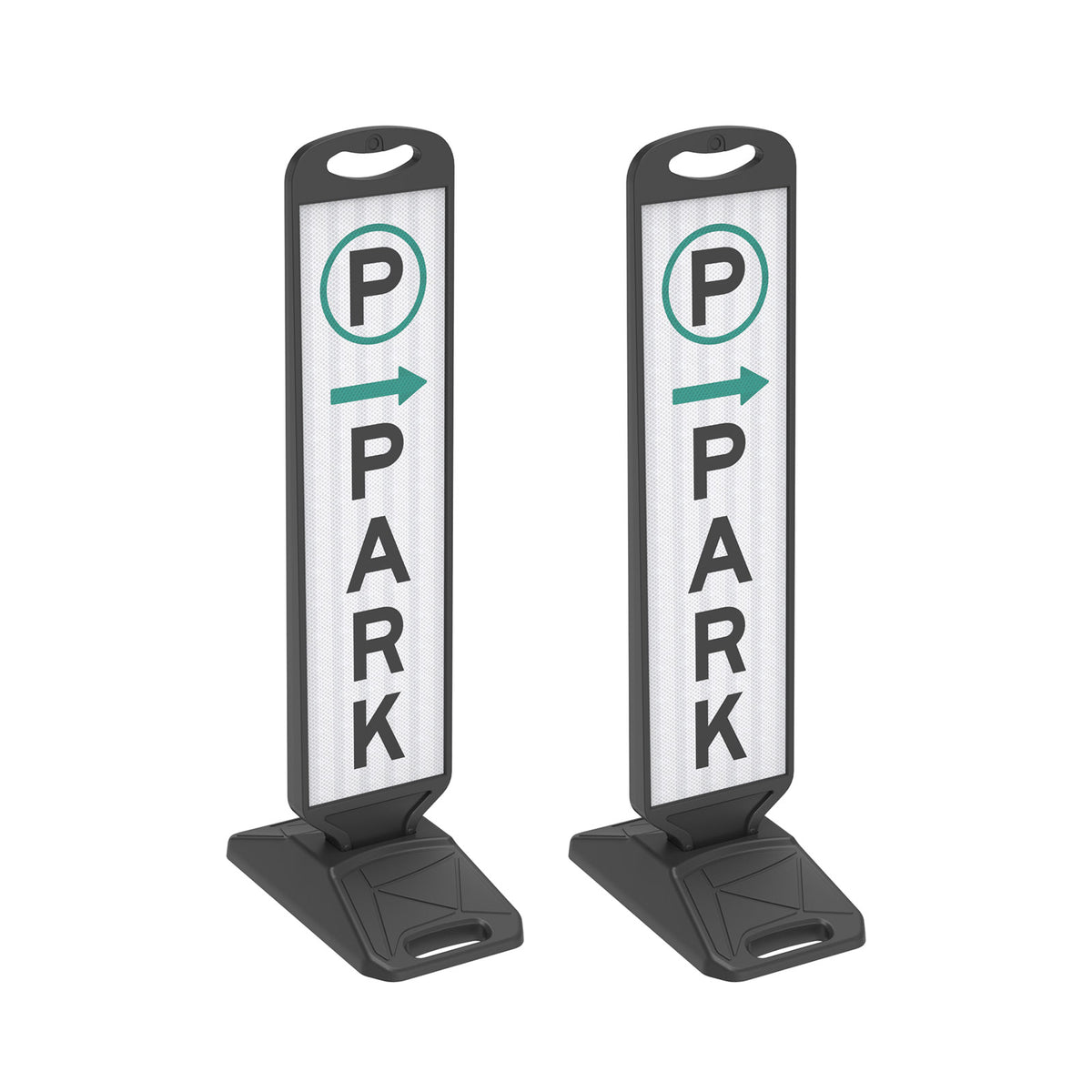 Vertical Panel with Pedestrian Cross Sign,Valet Parking,No Parking,ADA Sign