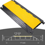 3-Channel & 5-Channel Rubber Cable Protector with Extra Anti Slip Pattern