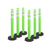 6PCS T-Top Delineator Post with Rubber /Water Filled Base - side angle