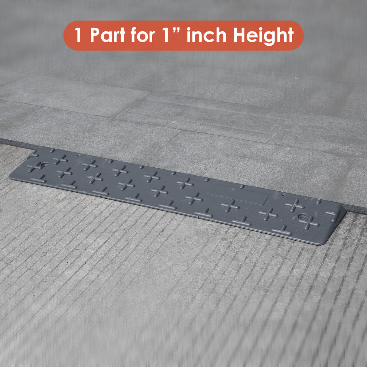 Extensible Threshold Ramp 1 - 6 Inch Height