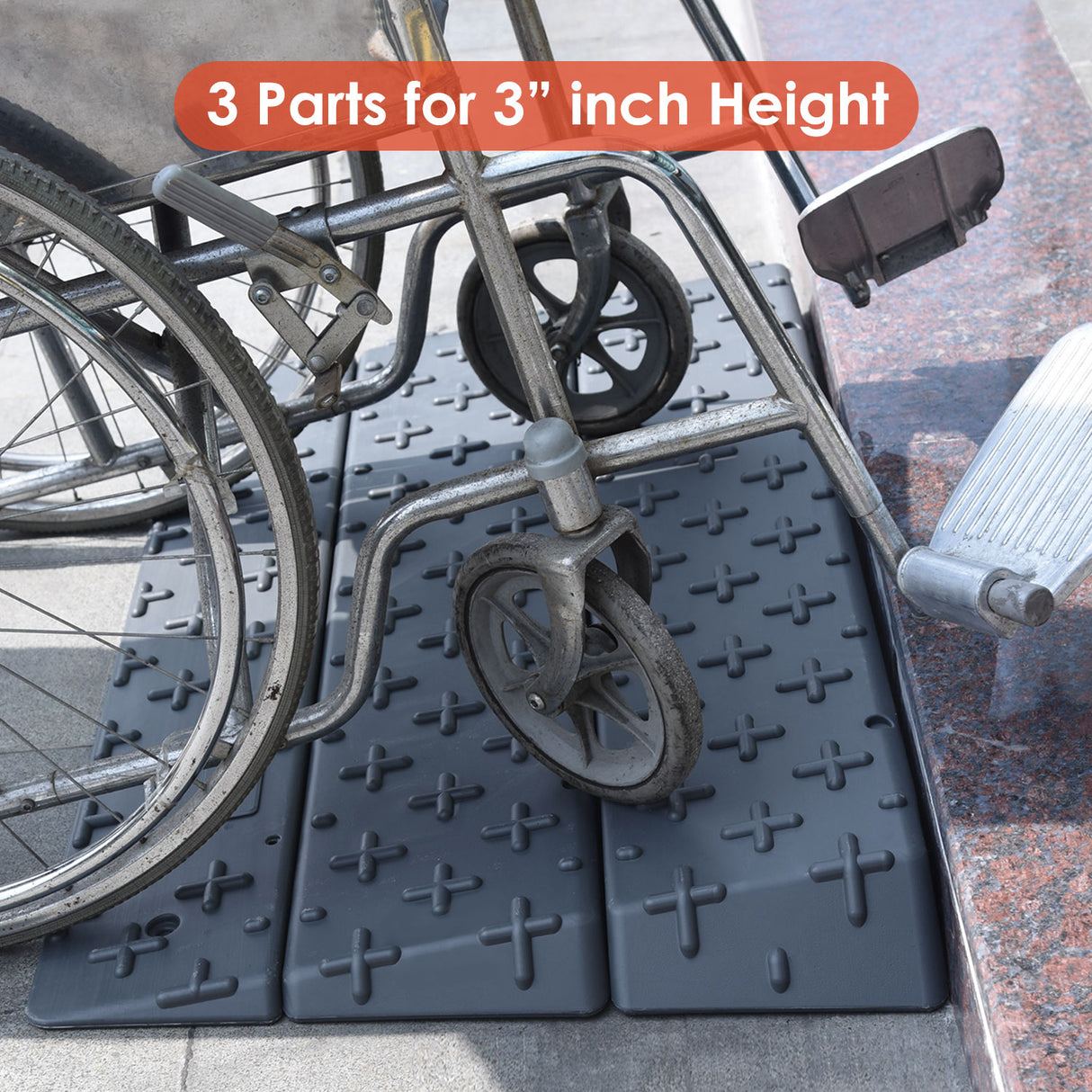 Extensible Threshold Ramp 1 - 6 Inch Height
