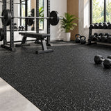 Premium Rubber Gym Flooring Mats – Eco-Friendly EPDM Fleck, Non-Slip Shock-Absorbing Floor Protection