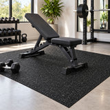 Premium Rubber Gym Flooring Mats – Eco-Friendly EPDM Fleck, Non-Slip Shock-Absorbing Floor Protection