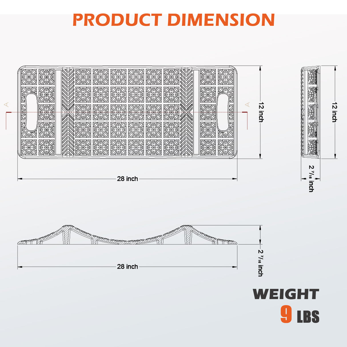 Double Side Parking Mat