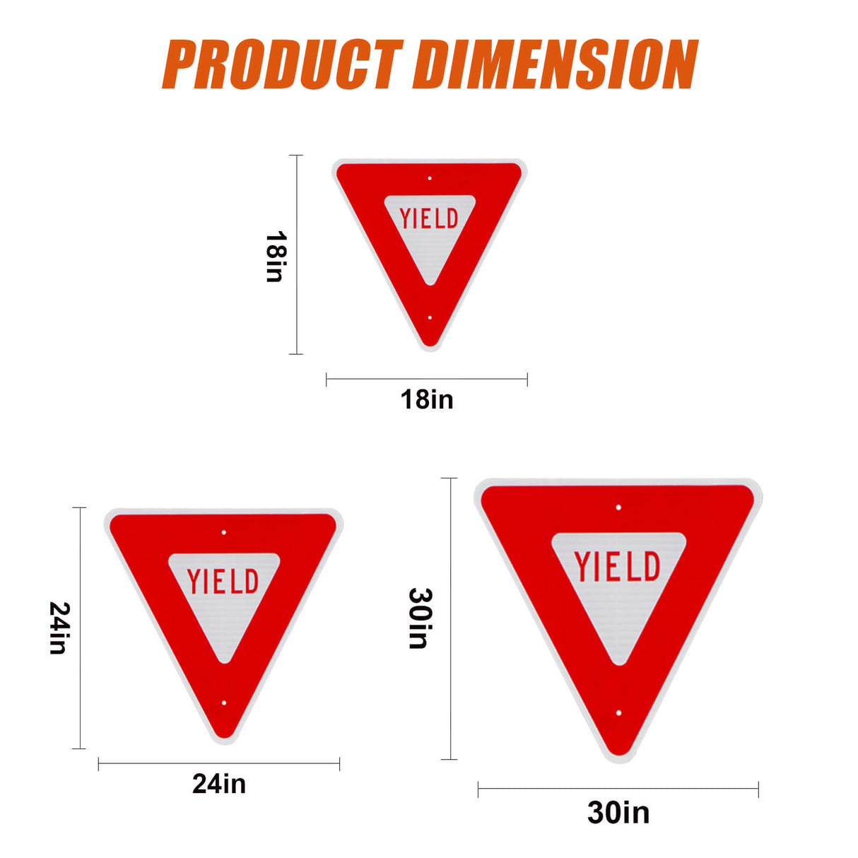 Triangle Yield Signs
