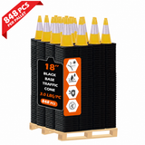 OranLite light weight traffic cones, 848 pieces per pallet