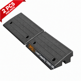 4-inch curb ramps labeled 2PCS and Load Capacity 32000 LBS