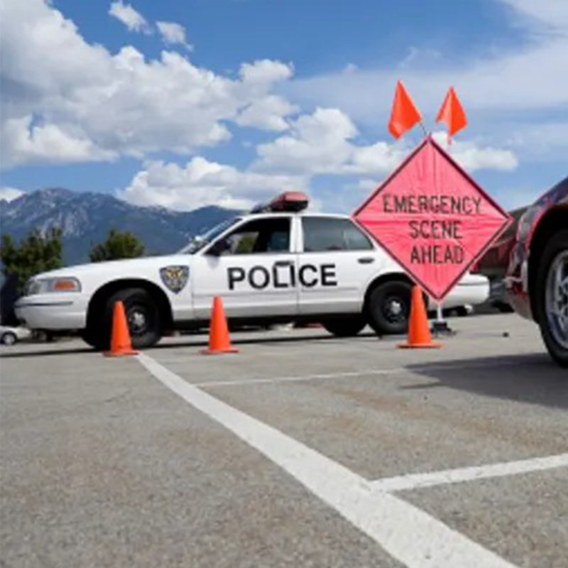 48" Reflective Pink Vinyl Roll-Up Sign | Durable & Weather-Resistant | Ideal for Traffic Control, Roadwork, Construction Zones, and Safety Warnings | Portable & Easy to Store