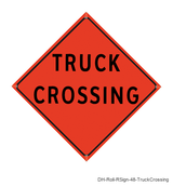 Truck Crossing - DH-Roll-RSign-48-TruckCrossing